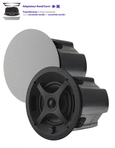 Enceinte Sonance Pro Professional Series PRO SERIES PS-C63RT IN-CEILING SPEAKER WHITE (1 EACH)