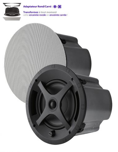 Enceinte Sonance Pro Professional Series PRO SERIES PS-C83RT IN-CEILING SPEAKER WHITE (1 EACH)