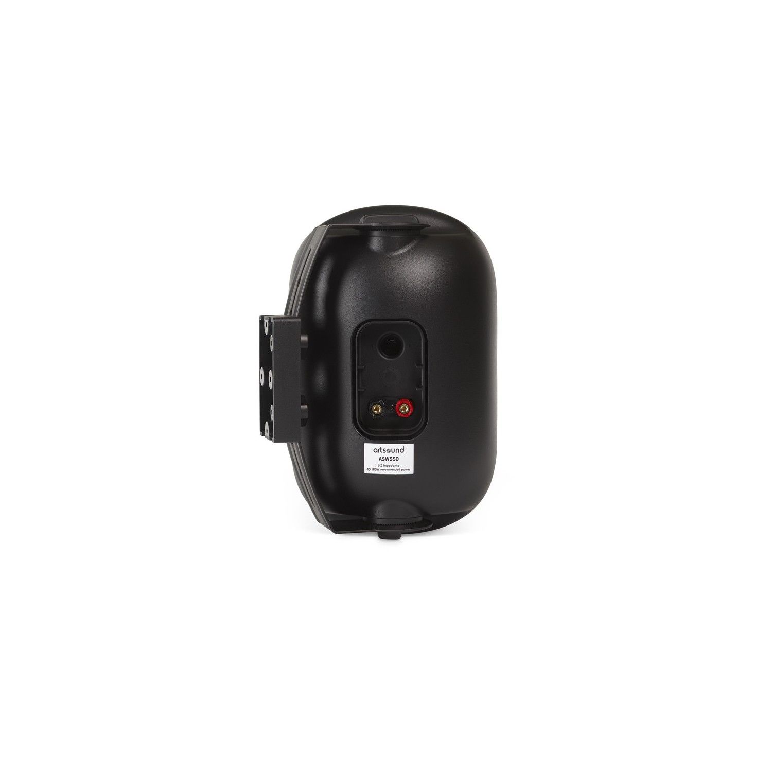 ArtSound ASW550, Waterproof IP66, haut-parleur apparent 2 voies, 180W Noir (Paire) (3/4)