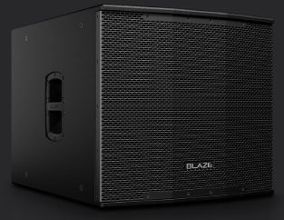 BLAZE Caisson de basse passif BL18S 2400 W / 4800 W Black