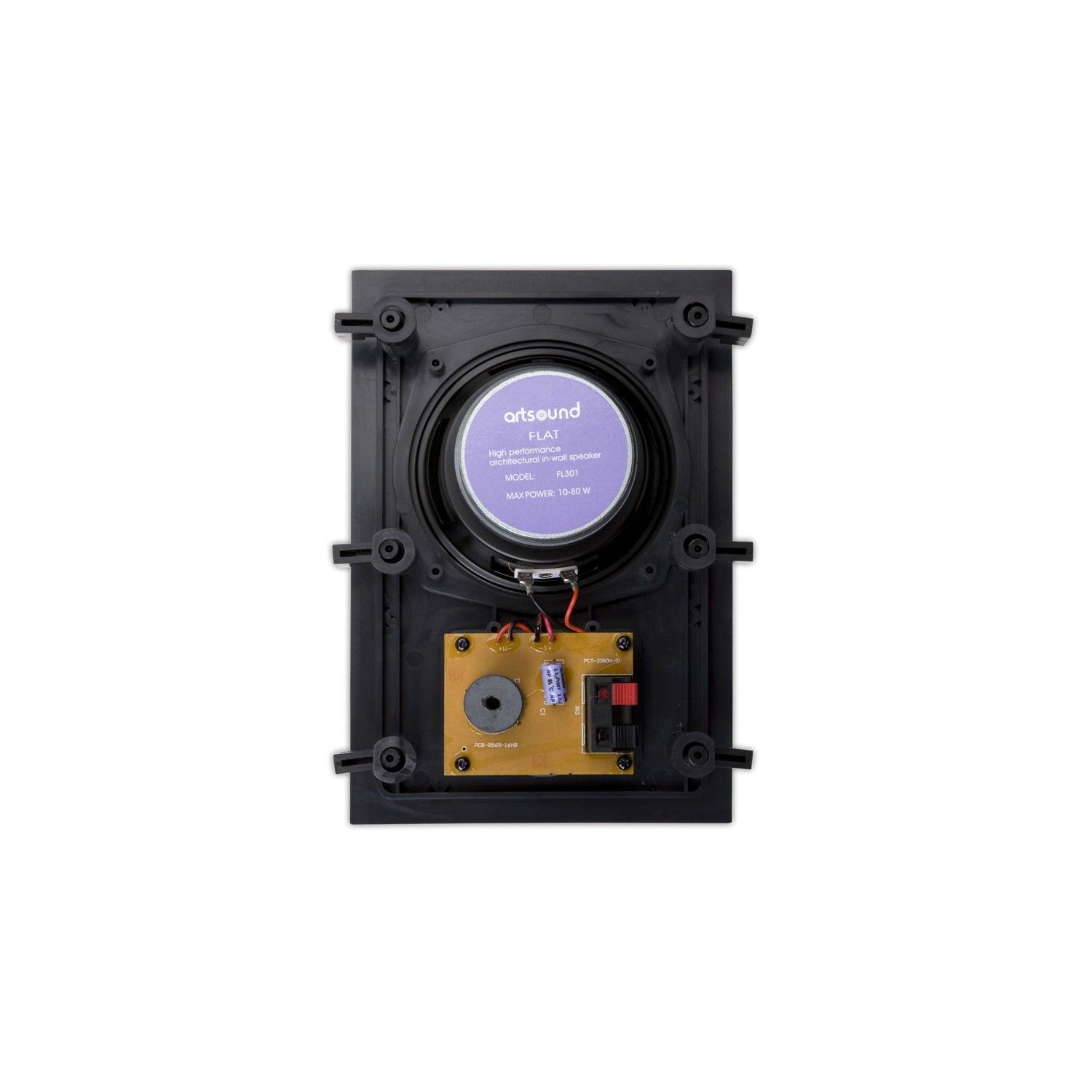 ArtSound FL301, Flat, haut-parleurs encastrables 2 voies, rectangulaire, 80W (Paire) (4/7)