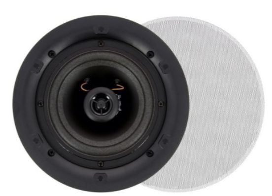 ArtSound FL502BT Set, Flat, haut-parleur encastrable actif + haut-parleur encastrable passif, AUX/Bluetooth, rond, blanc (Paire)