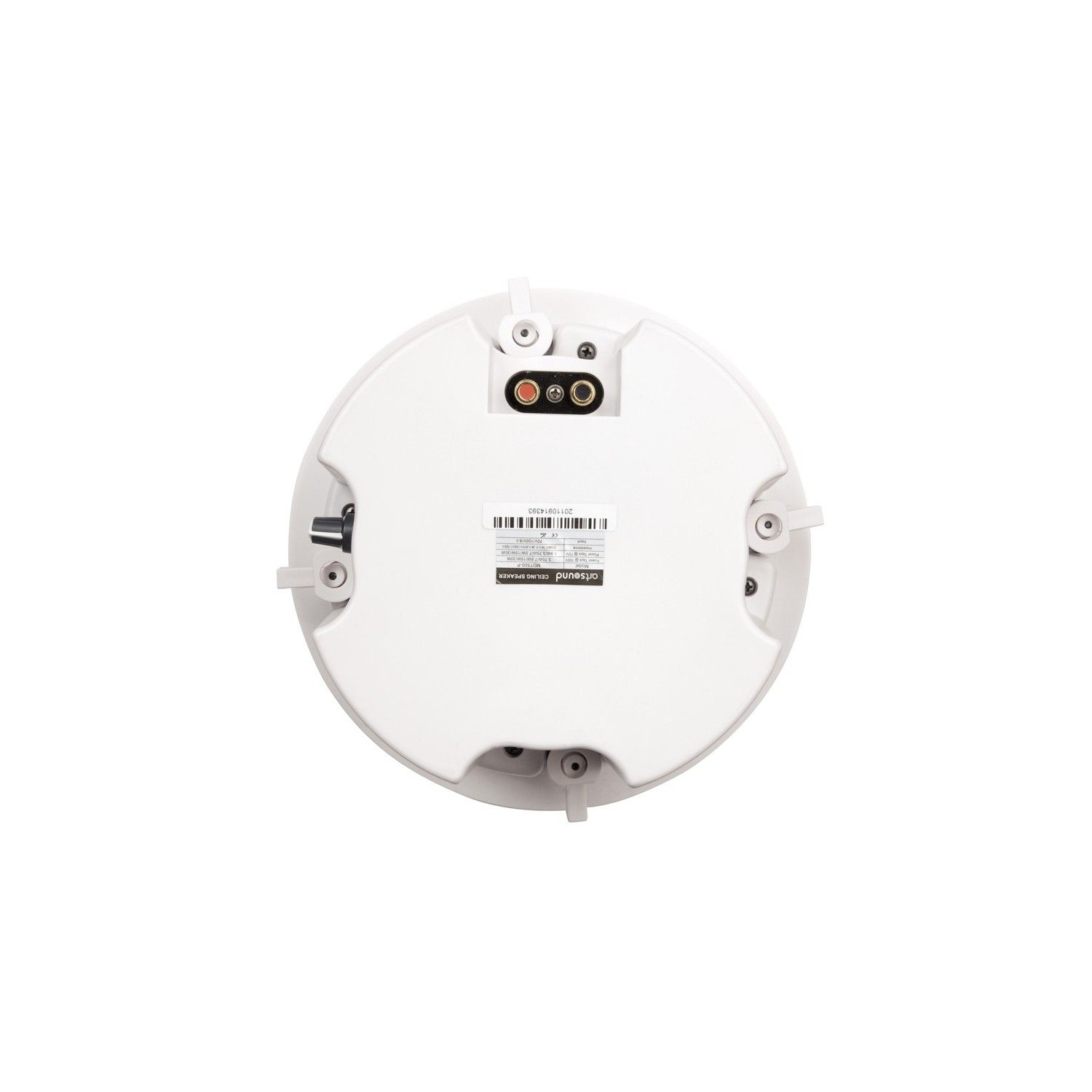 ArtSound MDT500-P, Basic, haut-parleur encastrable 5", ronde, 100V, 3,75/7,5/15/30W (3/4)