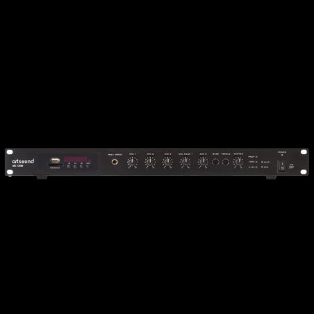 Amplificateur Mélangeur Source Intégrée ArtSound MX-120M, 19", 100V, 120W