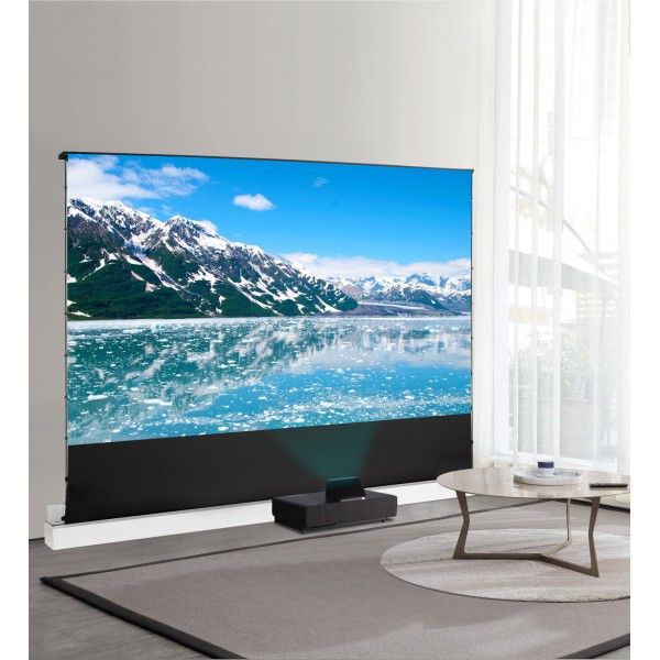 Écran de projection du sol motorisé 120" 4K