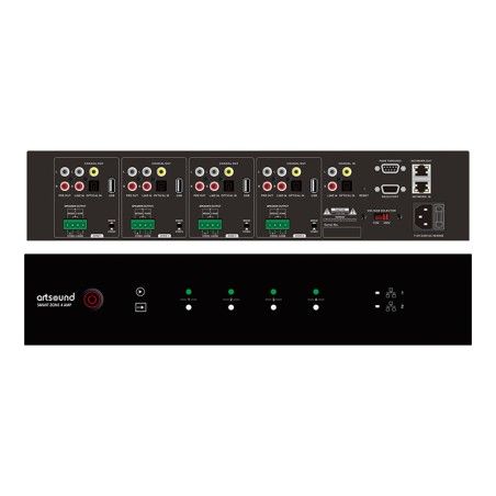 ArtSound MULTIROOM ELECTRONICS SMART ZONE 4 AMP black (Unité)