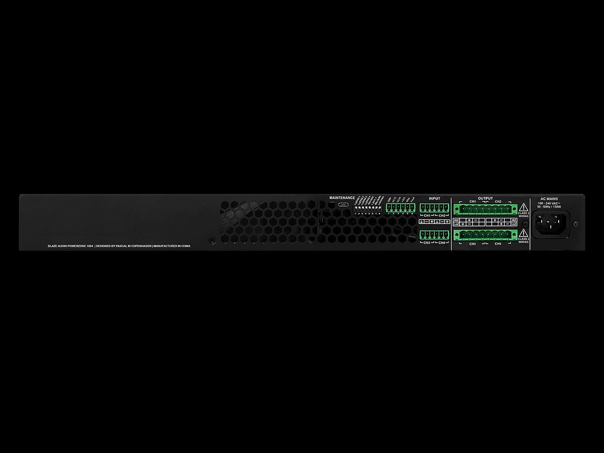 BLAZE Amplificateur de puissance (CV) PowerZone-1004 (2/2)
