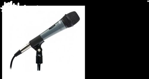 Micro main dynamique super cardioïde, grille Noire,cordon XLR/XLR sym UM_915S RONDSON